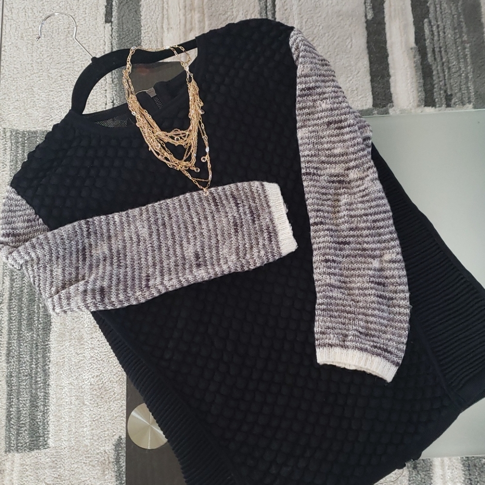 Ribbed Sweater - image 1